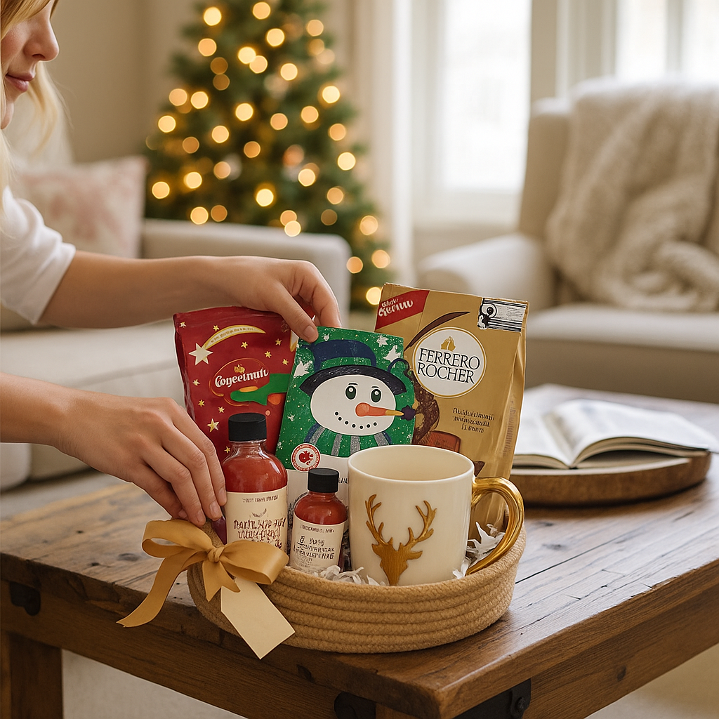 Holiday Warmth Gift Basket