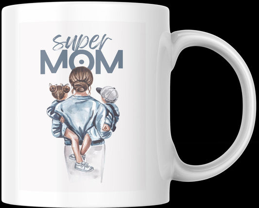 Super Mom Ceramic Mug