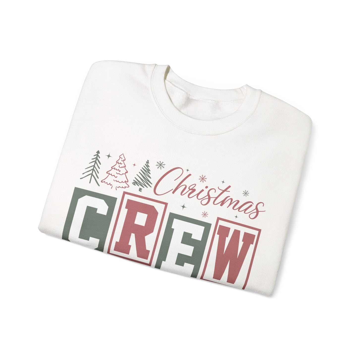 Christmas Crew Sweatshirt — 'Head of the Claus Crew' Holiday Pullover